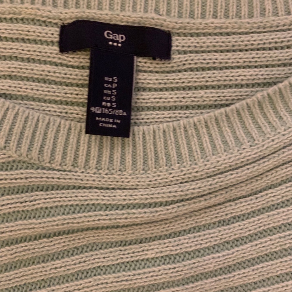 GAP Light Blue Knit Sweater - Picture 3 of 3